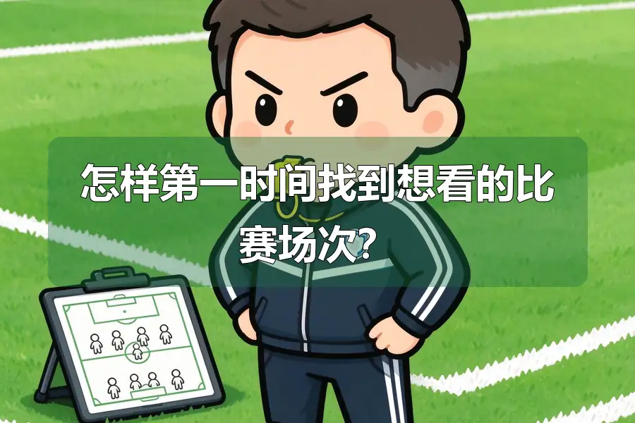 怎样第一时间找到想看的比赛场次？