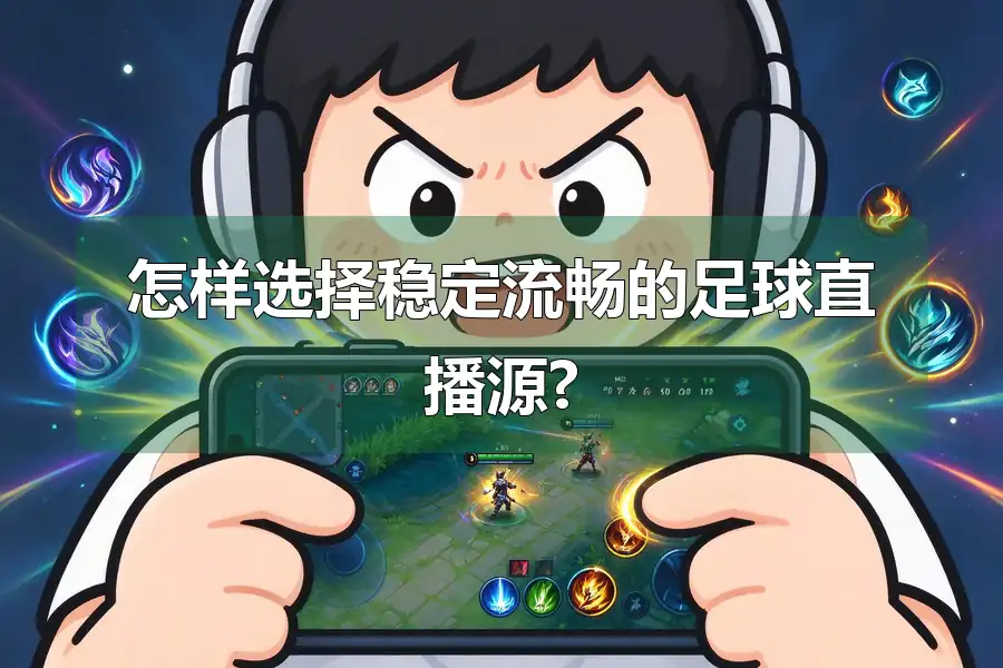 怎样选择稳定流畅的足球直播源?